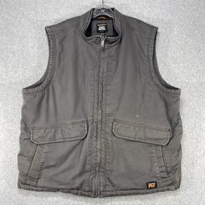 Timberland Pro Rain Repel ThermoLite Vest Men’s‎ XXL Gray Insulated Workwear